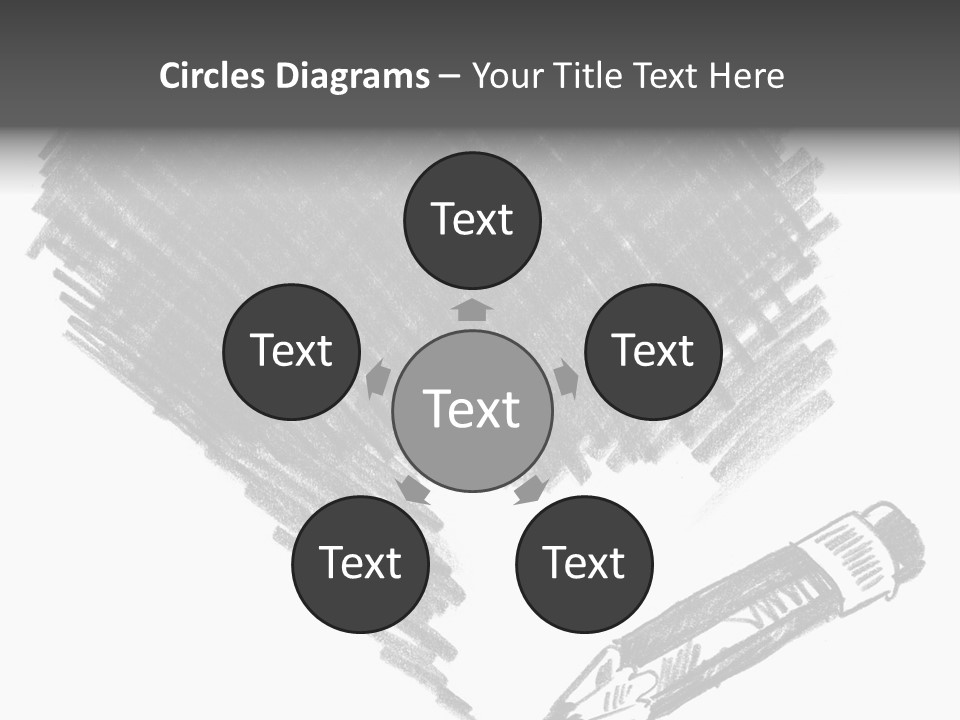 Liquid Artist Decoration PowerPoint Template