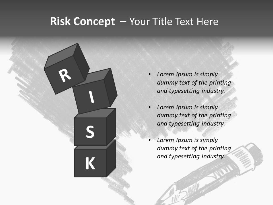 Liquid Artist Decoration PowerPoint Template