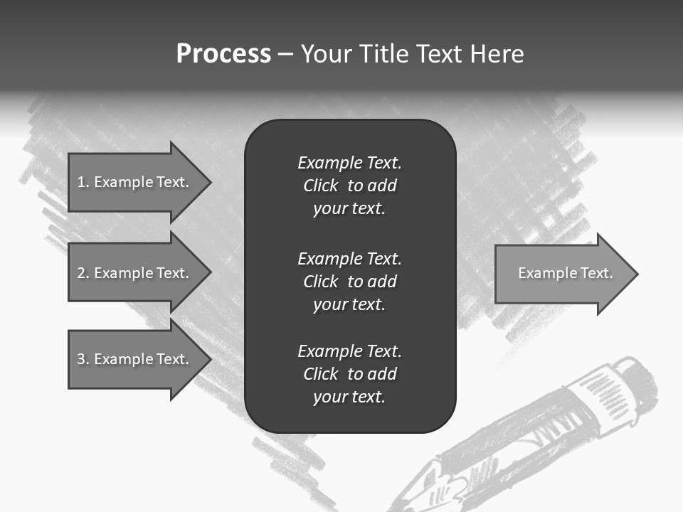 Liquid Artist Decoration PowerPoint Template