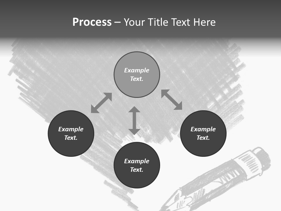 Liquid Artist Decoration PowerPoint Template
