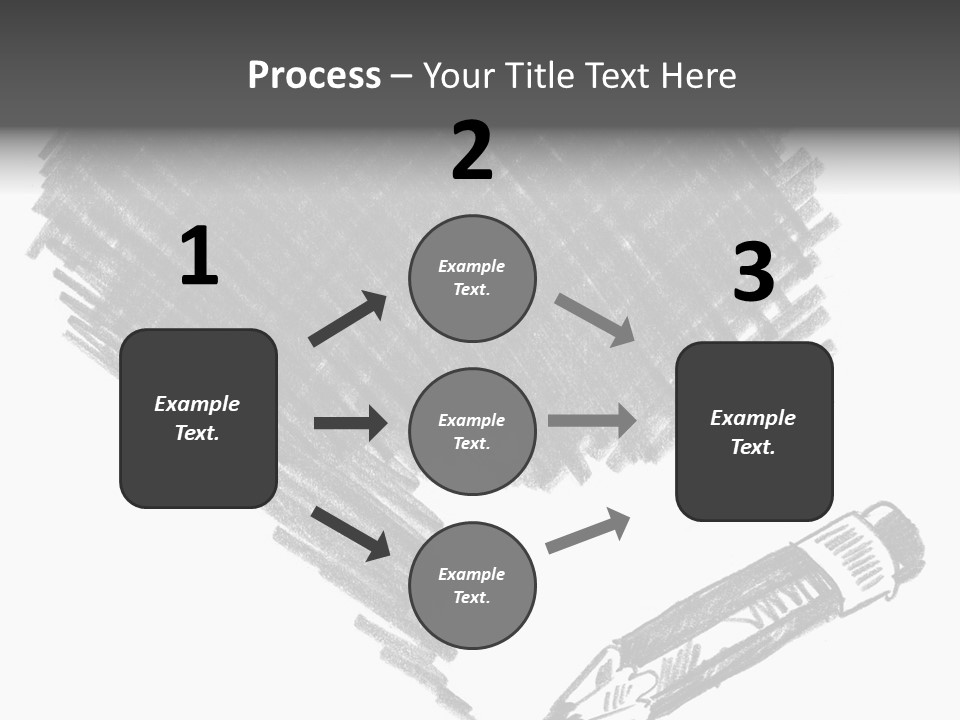 Liquid Artist Decoration PowerPoint Template