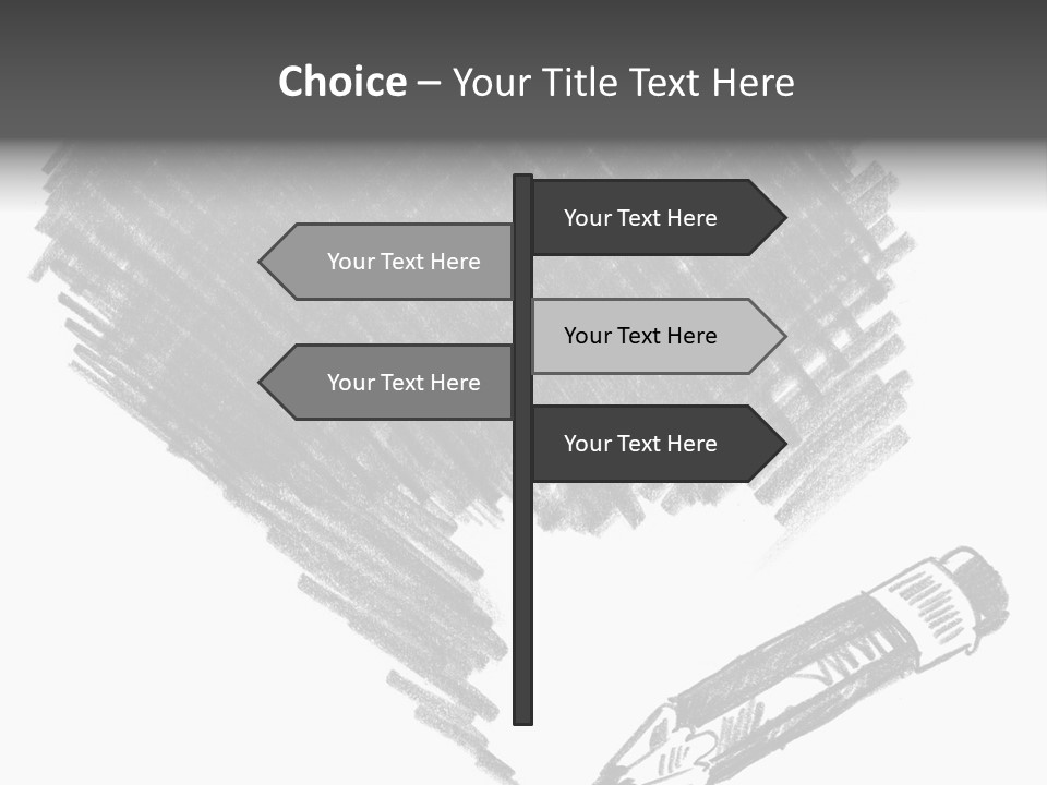 Liquid Artist Decoration PowerPoint Template