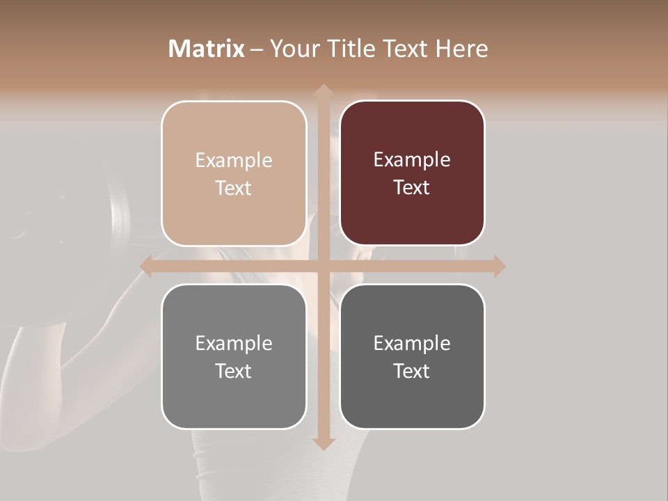 Natural Weight Workout PowerPoint Template