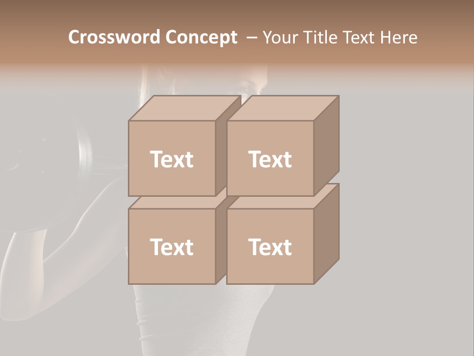 Natural Weight Workout PowerPoint Template