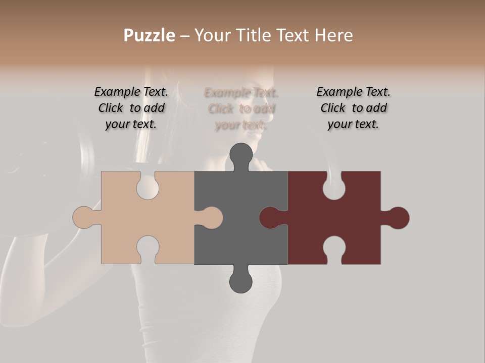 Natural Weight Workout PowerPoint Template