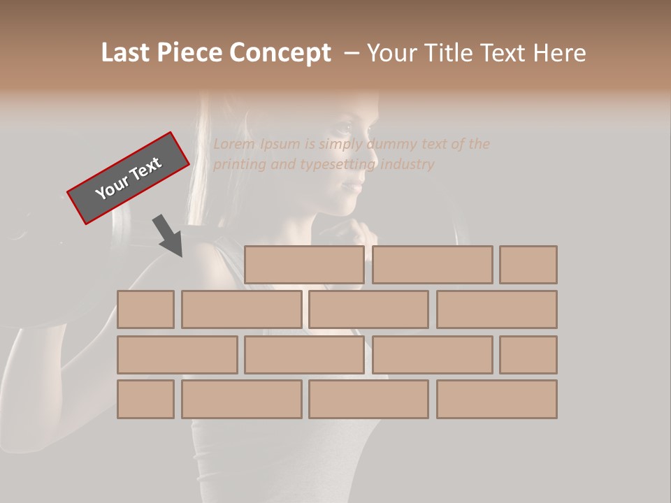 Natural Weight Workout PowerPoint Template