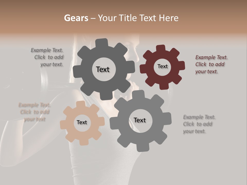 Natural Weight Workout PowerPoint Template