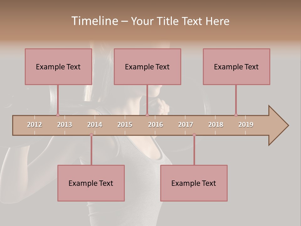 Natural Weight Workout PowerPoint Template