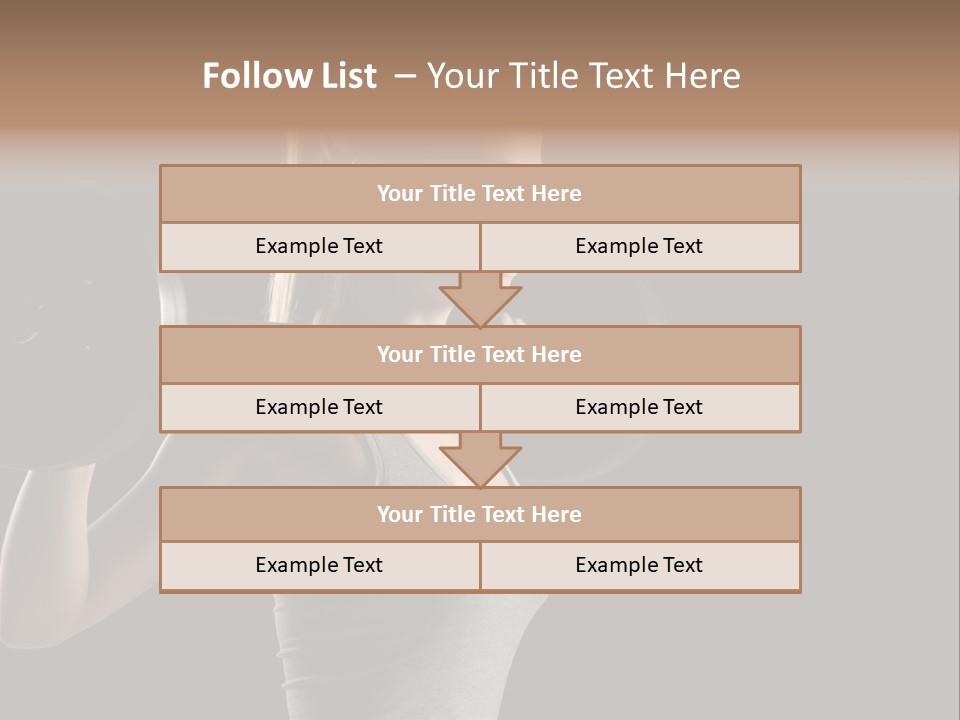 Natural Weight Workout PowerPoint Template