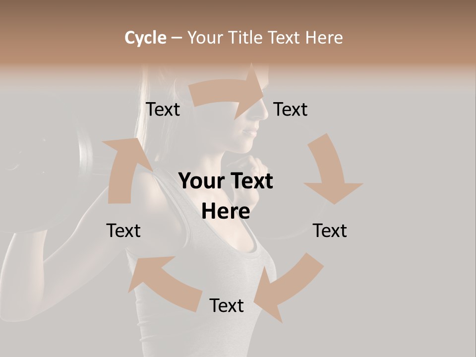Natural Weight Workout PowerPoint Template