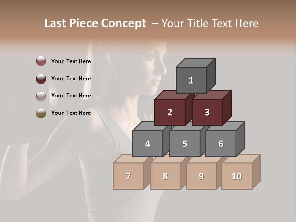 Natural Weight Workout PowerPoint Template
