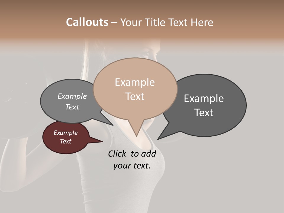 Natural Weight Workout PowerPoint Template