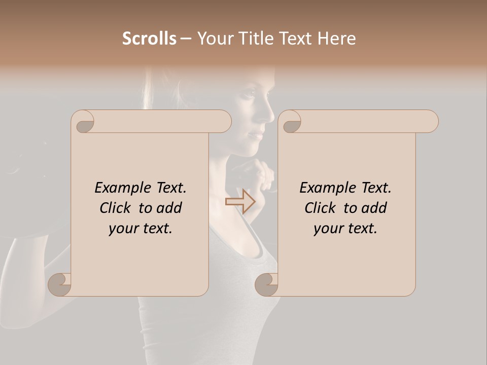 Natural Weight Workout PowerPoint Template
