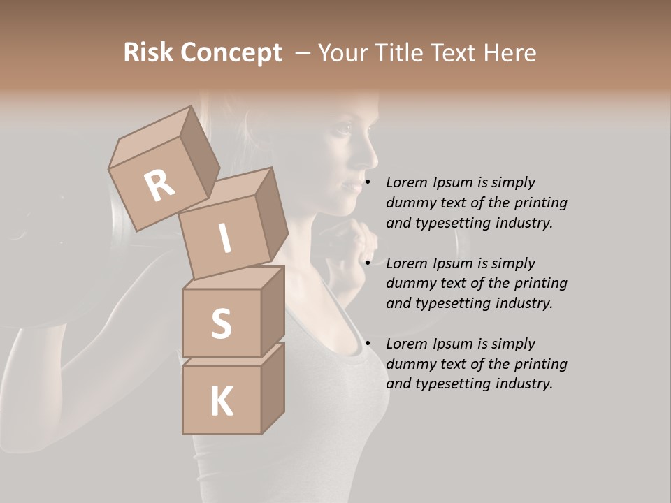 Natural Weight Workout PowerPoint Template