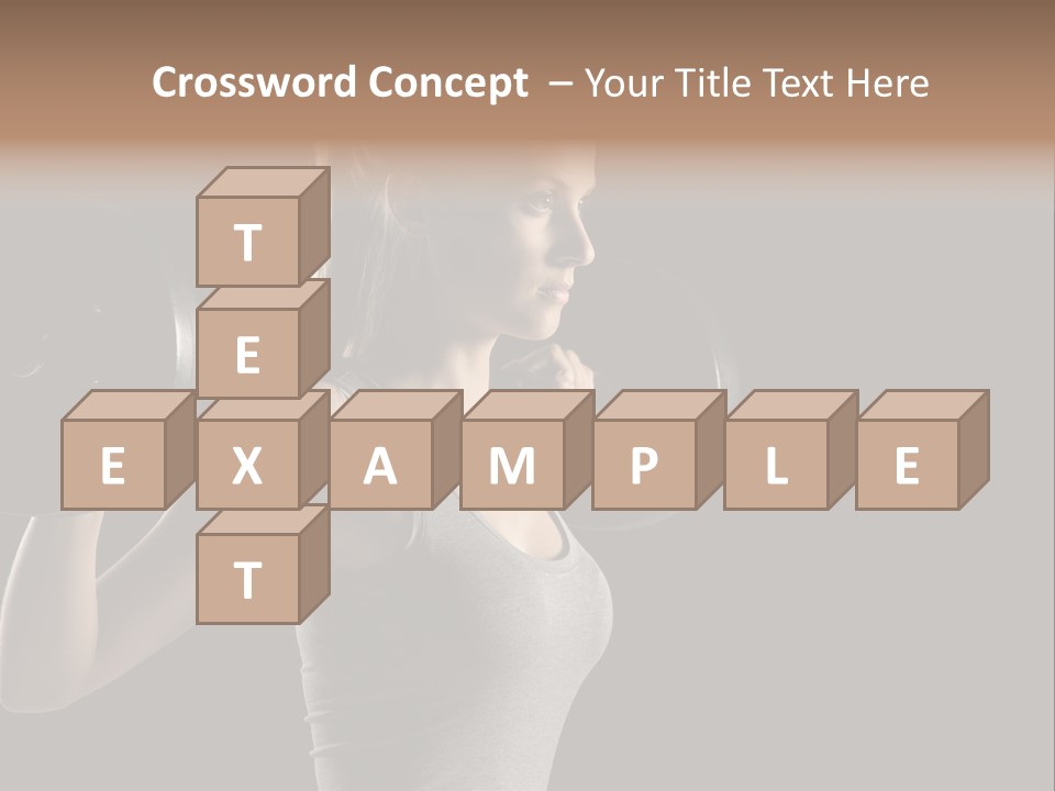 Natural Weight Workout PowerPoint Template