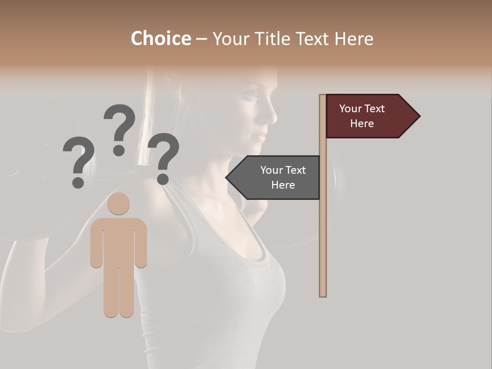 Natural Weight Workout PowerPoint Template