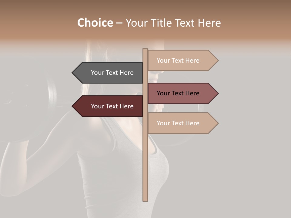 Natural Weight Workout PowerPoint Template