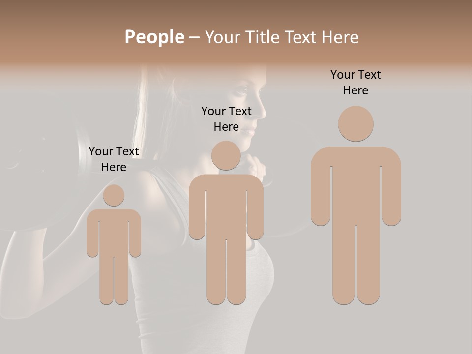 Natural Weight Workout PowerPoint Template