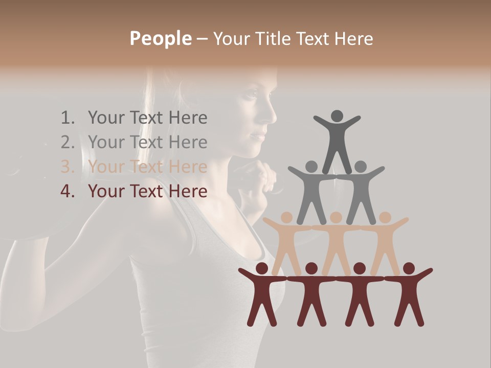 Natural Weight Workout PowerPoint Template