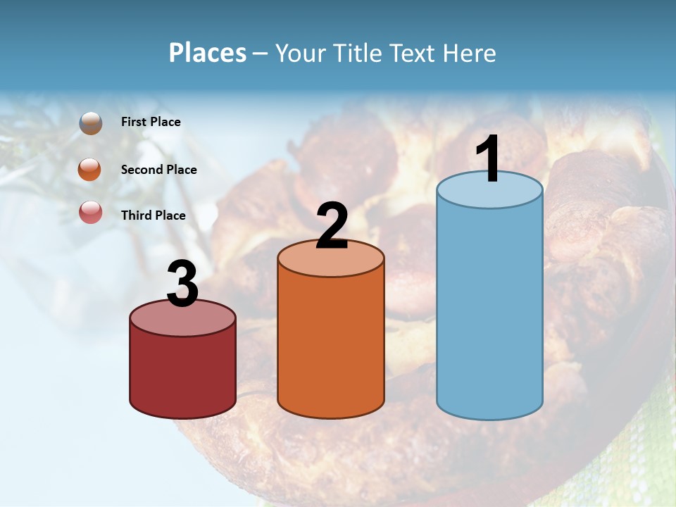 Meat Pudding Prepared PowerPoint Template