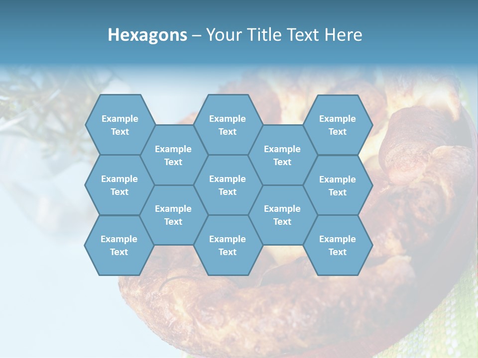 Meat Pudding Prepared PowerPoint Template