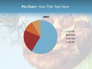 Meat Pudding Prepared PowerPoint Template