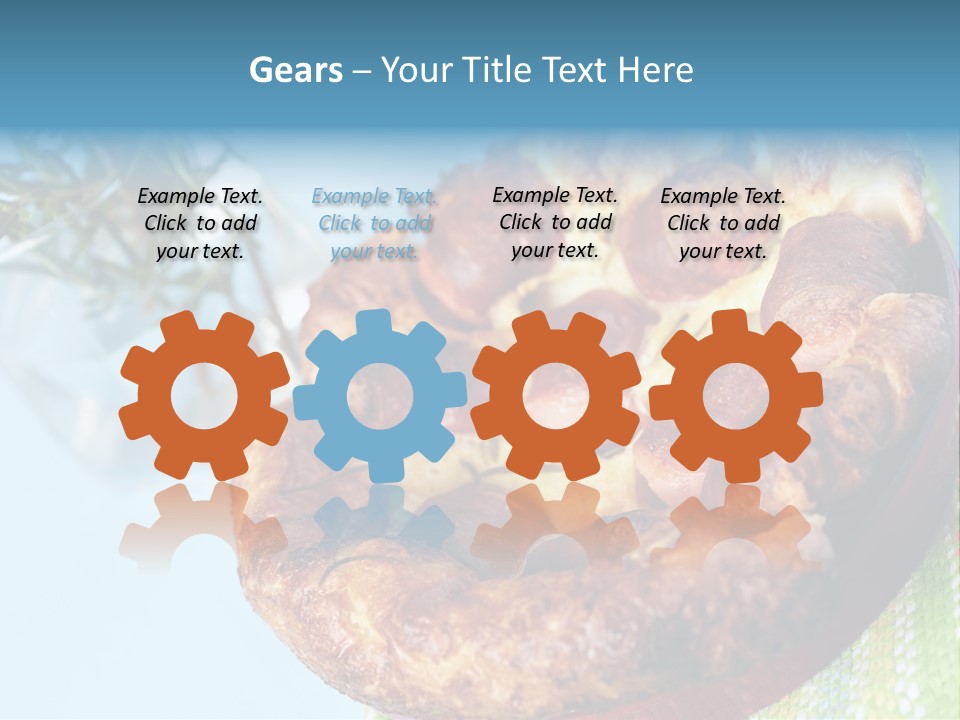 Meat Pudding Prepared PowerPoint Template