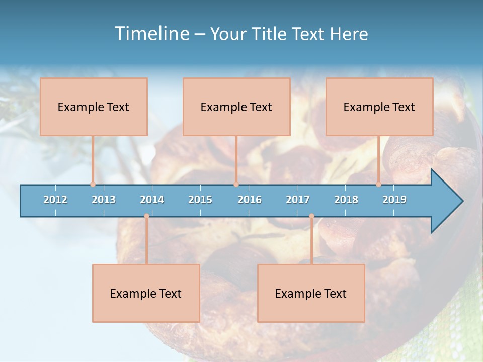 Meat Pudding Prepared PowerPoint Template