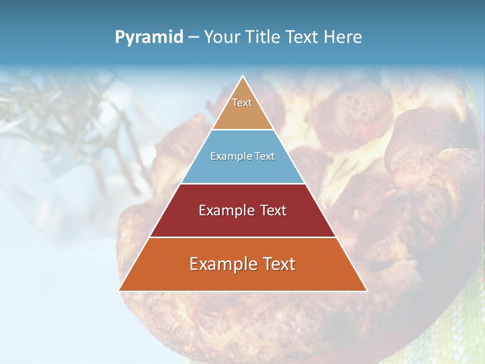 Meat Pudding Prepared PowerPoint Template