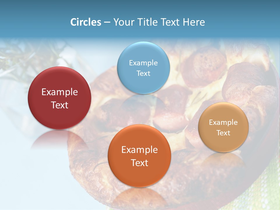Meat Pudding Prepared PowerPoint Template
