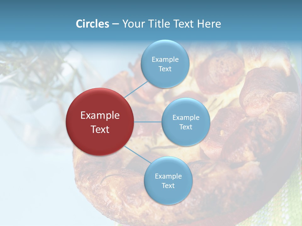 Meat Pudding Prepared PowerPoint Template