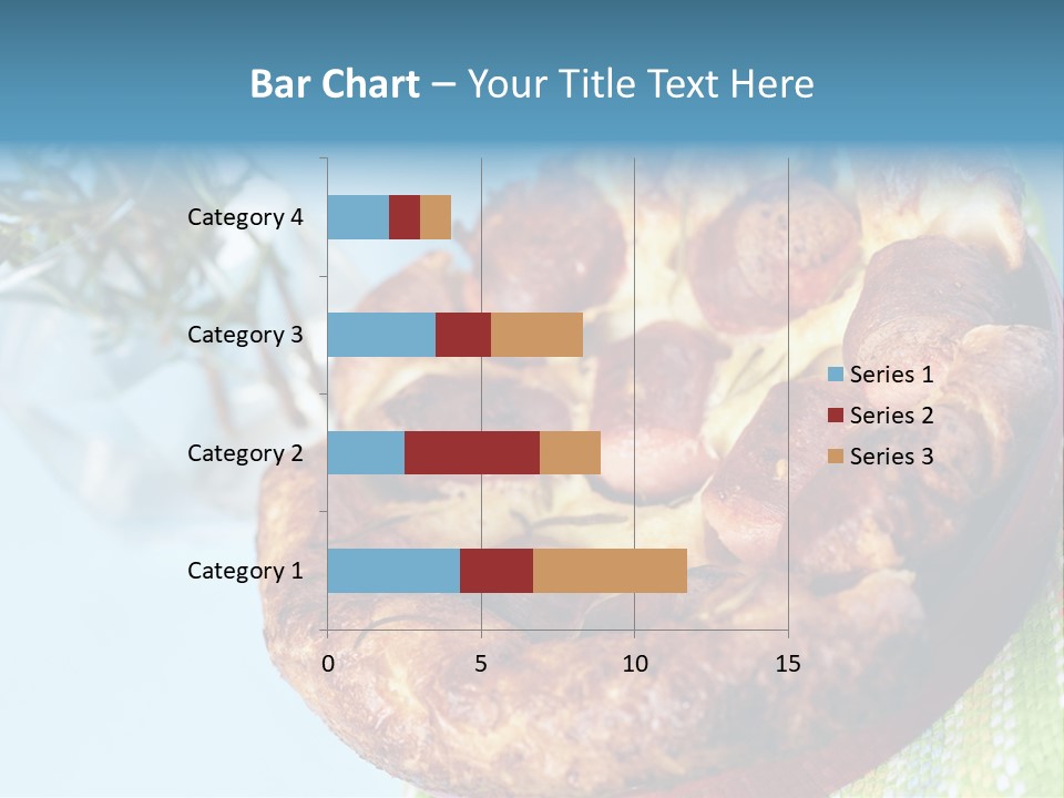 Meat Pudding Prepared PowerPoint Template
