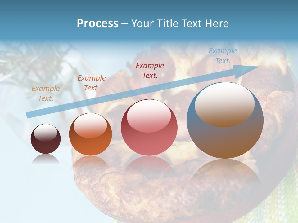Meat Pudding Prepared PowerPoint Template