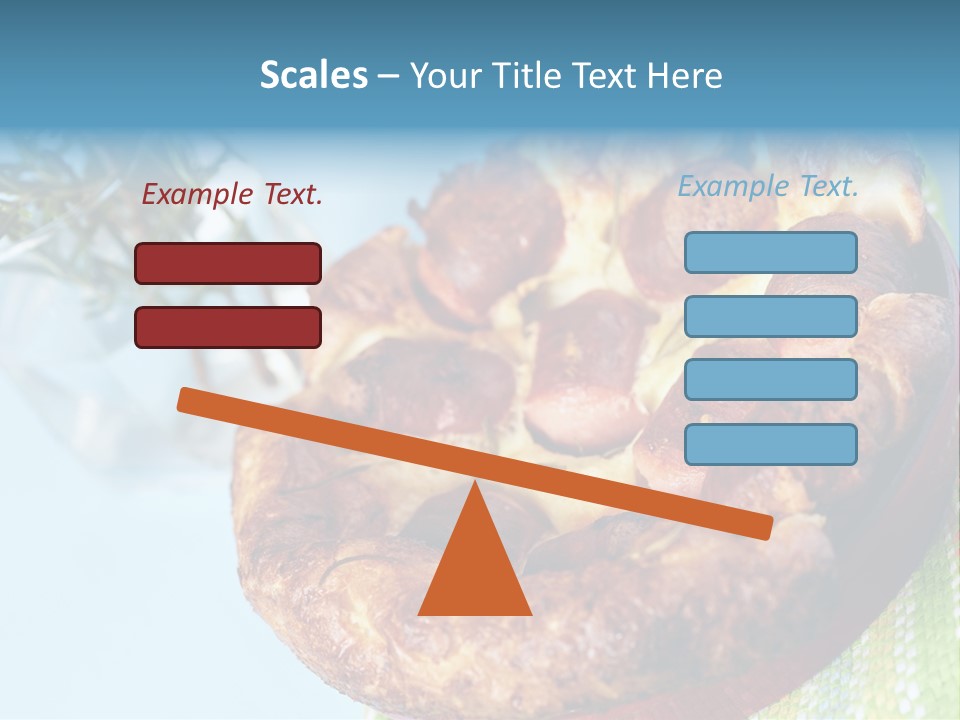Meat Pudding Prepared PowerPoint Template