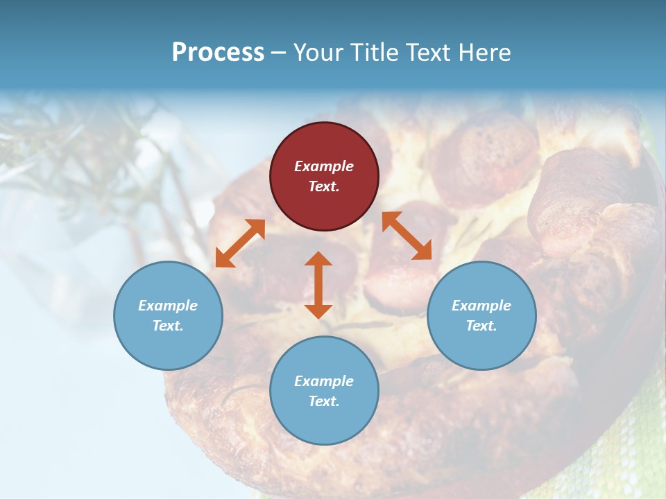 Meat Pudding Prepared PowerPoint Template
