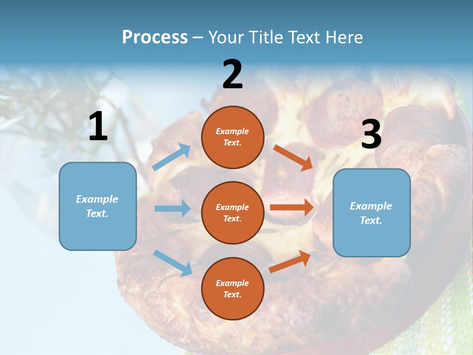 Meat Pudding Prepared PowerPoint Template