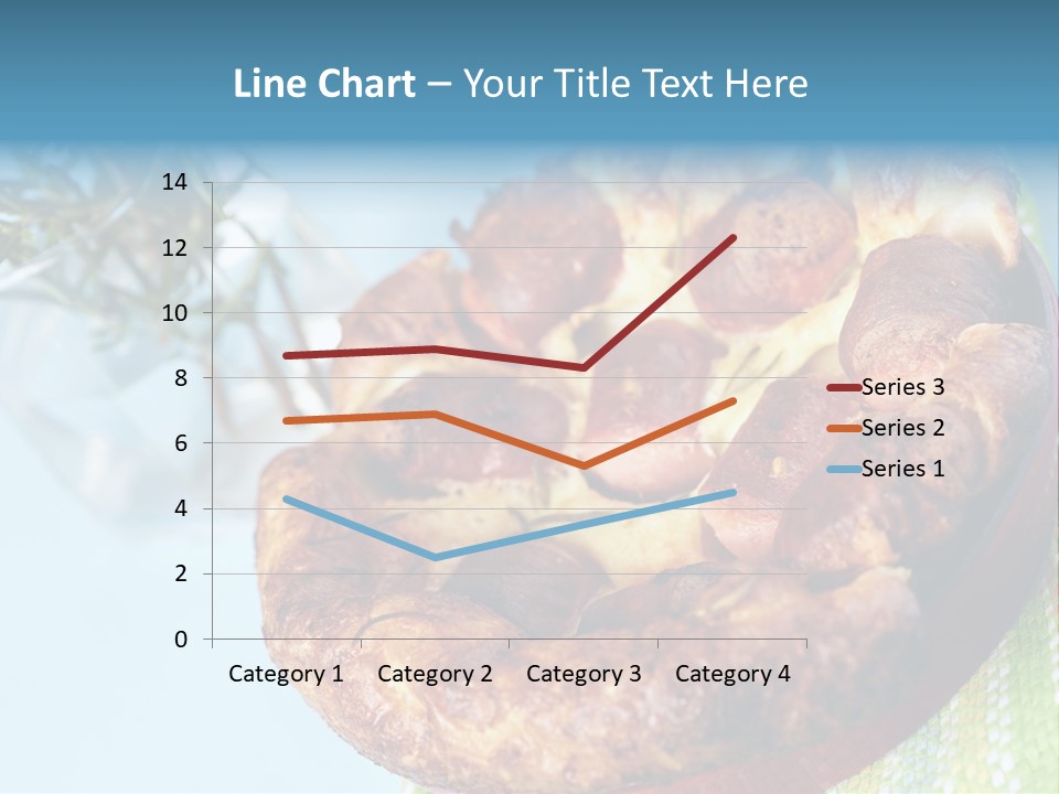 Meat Pudding Prepared PowerPoint Template