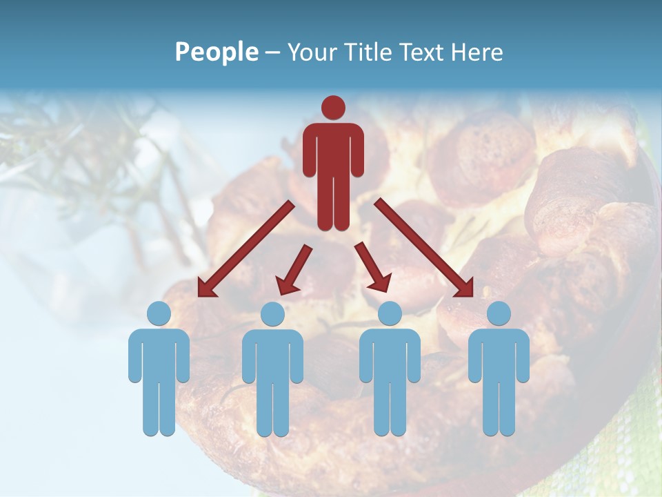 Meat Pudding Prepared PowerPoint Template