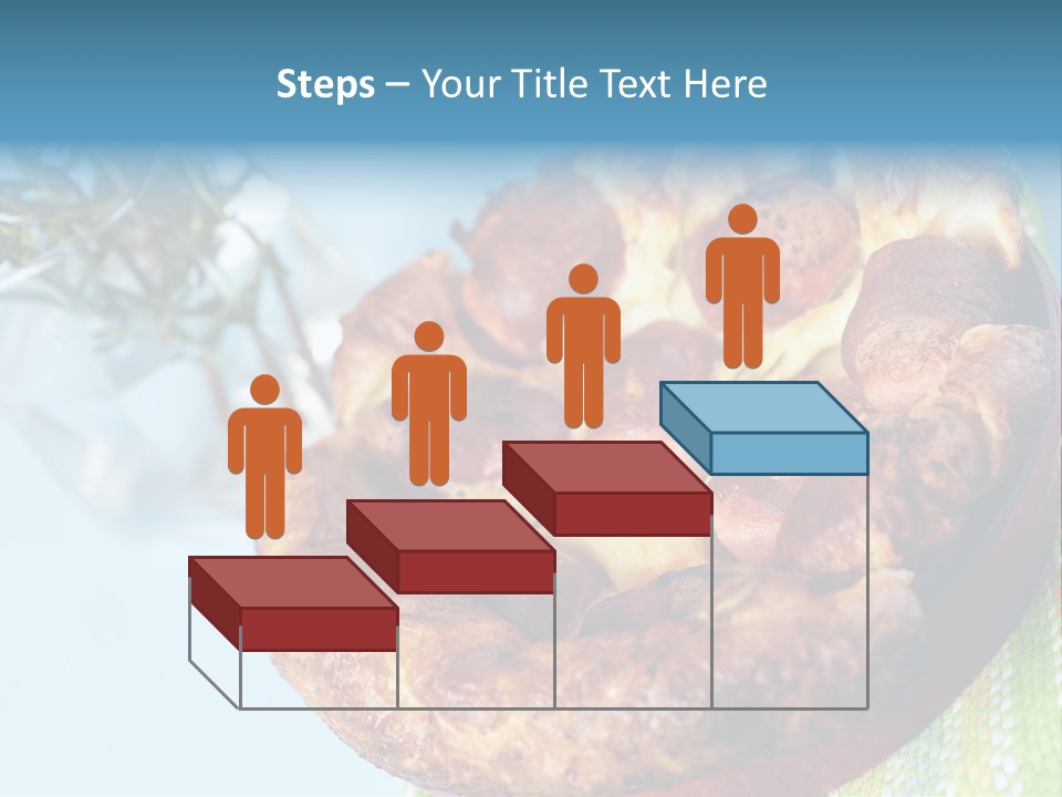 Meat Pudding Prepared PowerPoint Template