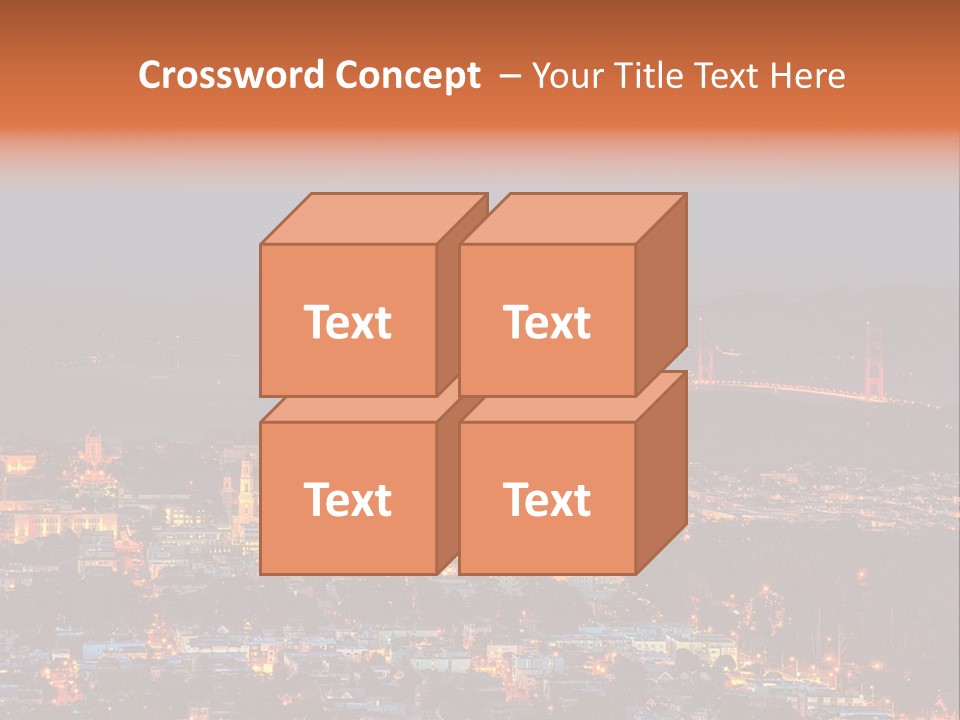 Francisco Golden Gate PowerPoint Template