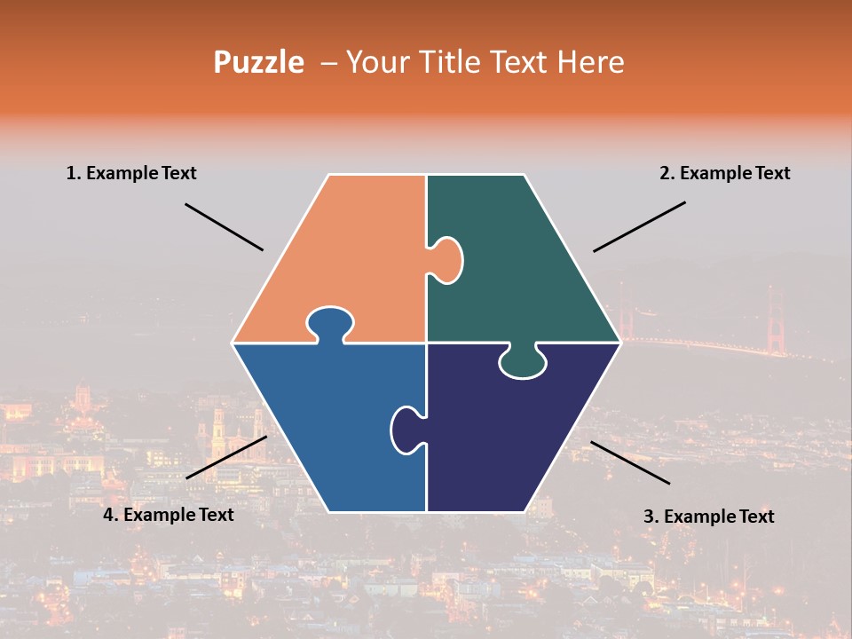 Francisco Golden Gate PowerPoint Template