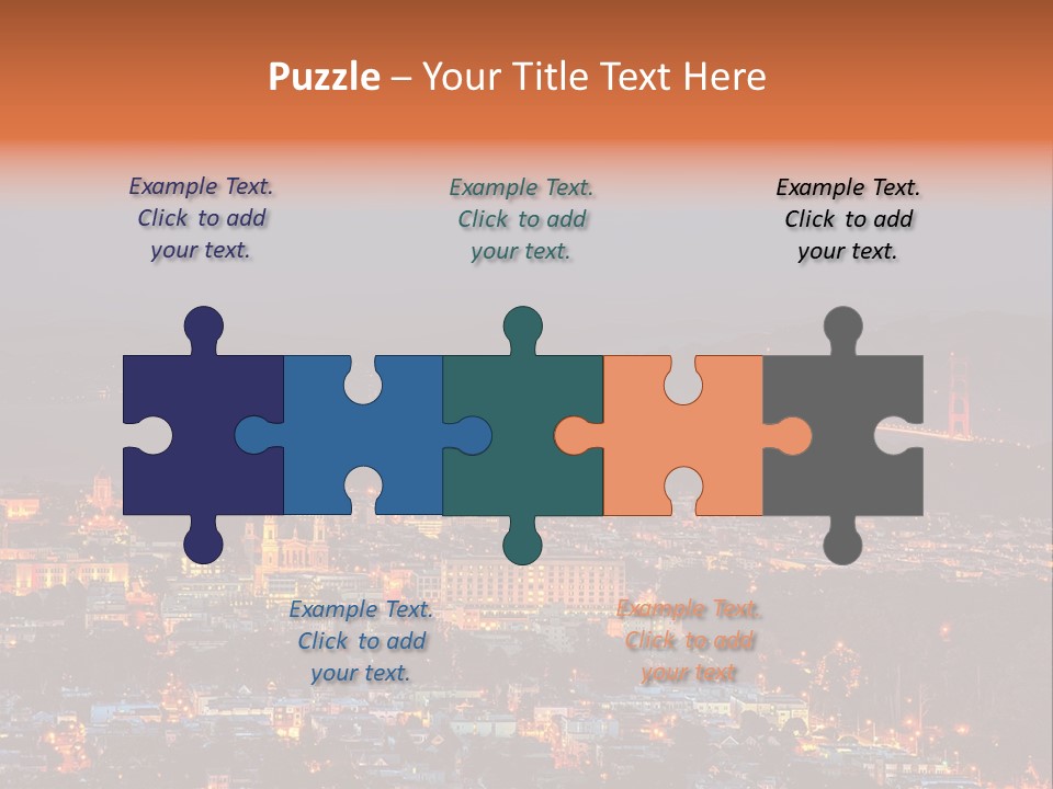 Francisco Golden Gate PowerPoint Template