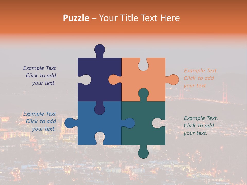 Francisco Golden Gate PowerPoint Template