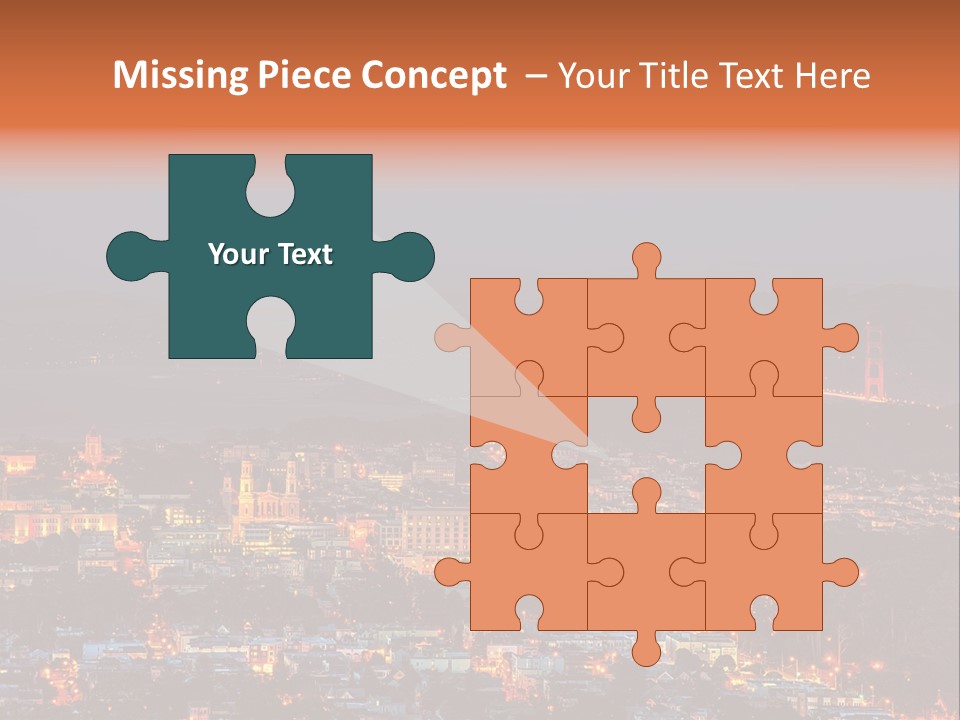 Francisco Golden Gate PowerPoint Template