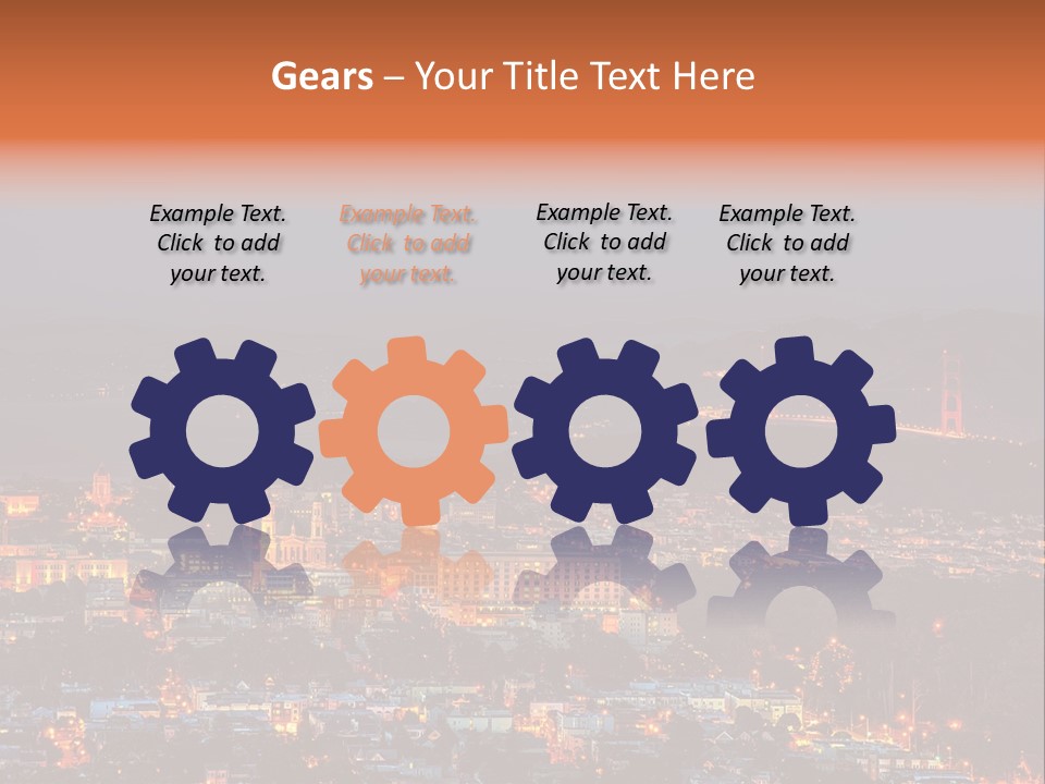 Francisco Golden Gate PowerPoint Template