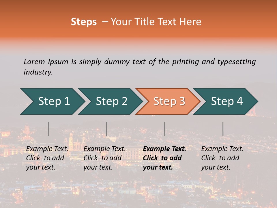 Francisco Golden Gate PowerPoint Template