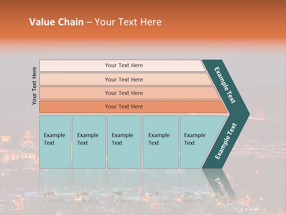 Francisco Golden Gate PowerPoint Template