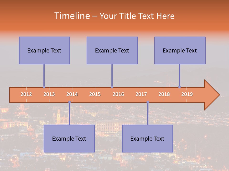 Francisco Golden Gate PowerPoint Template