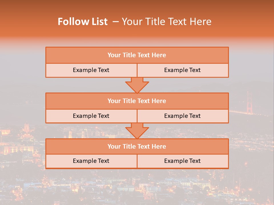 Francisco Golden Gate PowerPoint Template
