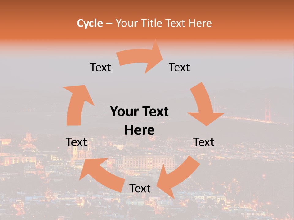 Francisco Golden Gate PowerPoint Template